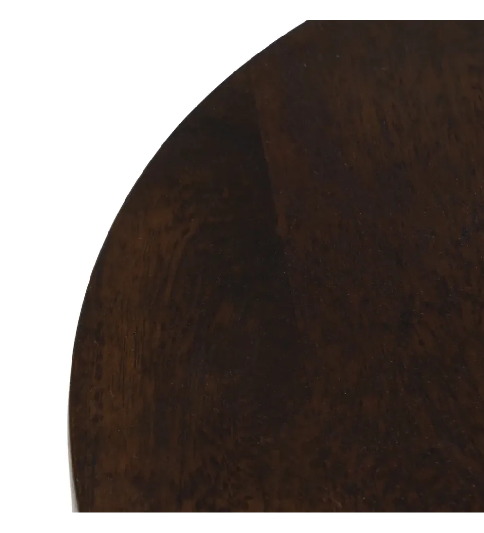 Stolik kawowy boczny CODENA 60 cm drewno mango