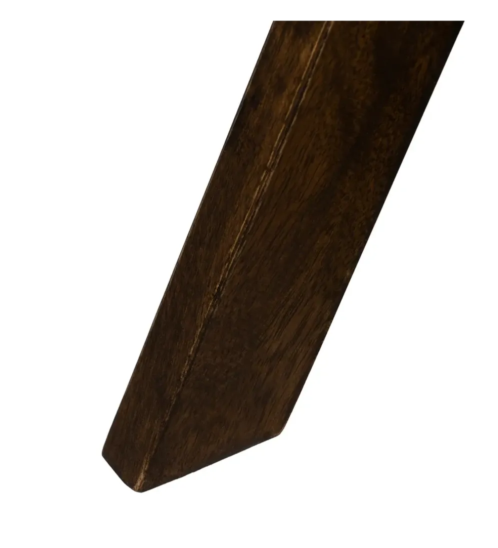 Stolik kawowy boczny CODENA 60 cm drewno mango