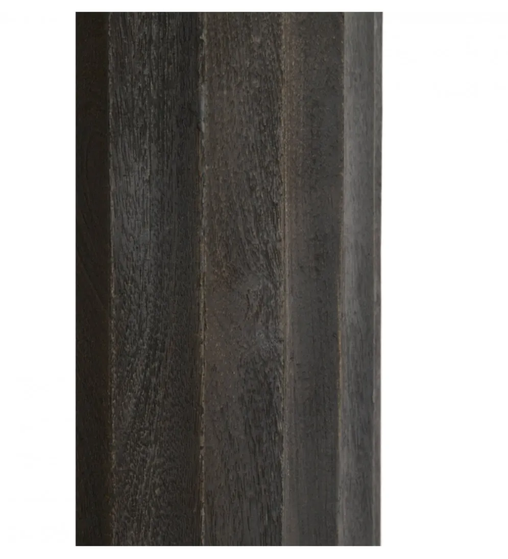 Stolik kawowy boczny ELLENA 60 cm czarny mat