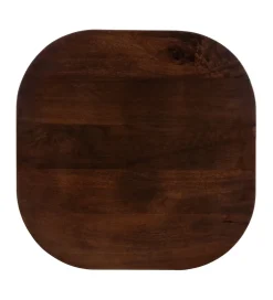 Stolik kawowy boczny FEGANE 65 cm drewno mango
