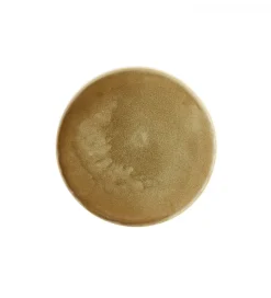 Stolik kawowy boczny FINCA 28 cm kremowy mat oliwkowy zielony
