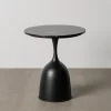 Stolik kawowy boczny KOREMA 57 cm czarny