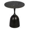 Stolik kawowy boczny KOREMA 58 cm czarny