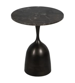Stolik kawowy boczny KOREMA 58 cm czarny