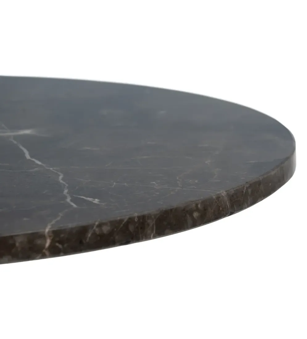 Stolik kawowy boczny KOREMA 58 cm czarny