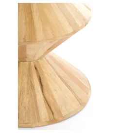 Stolik kawowy boczny LARUS 60 cm drewno mango naturalny