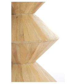 Stolik kawowy boczny LARUS 50 cm drewno mango naturalny