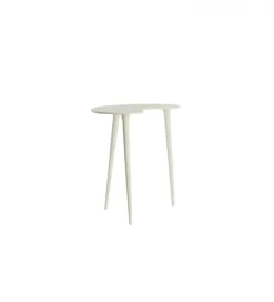 Stolik kawowy boczny LIONS 53 cm kremowy