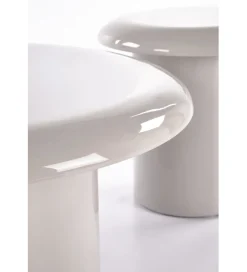 Stolik kawowy boczny LOARA 45 cm kaszmir
