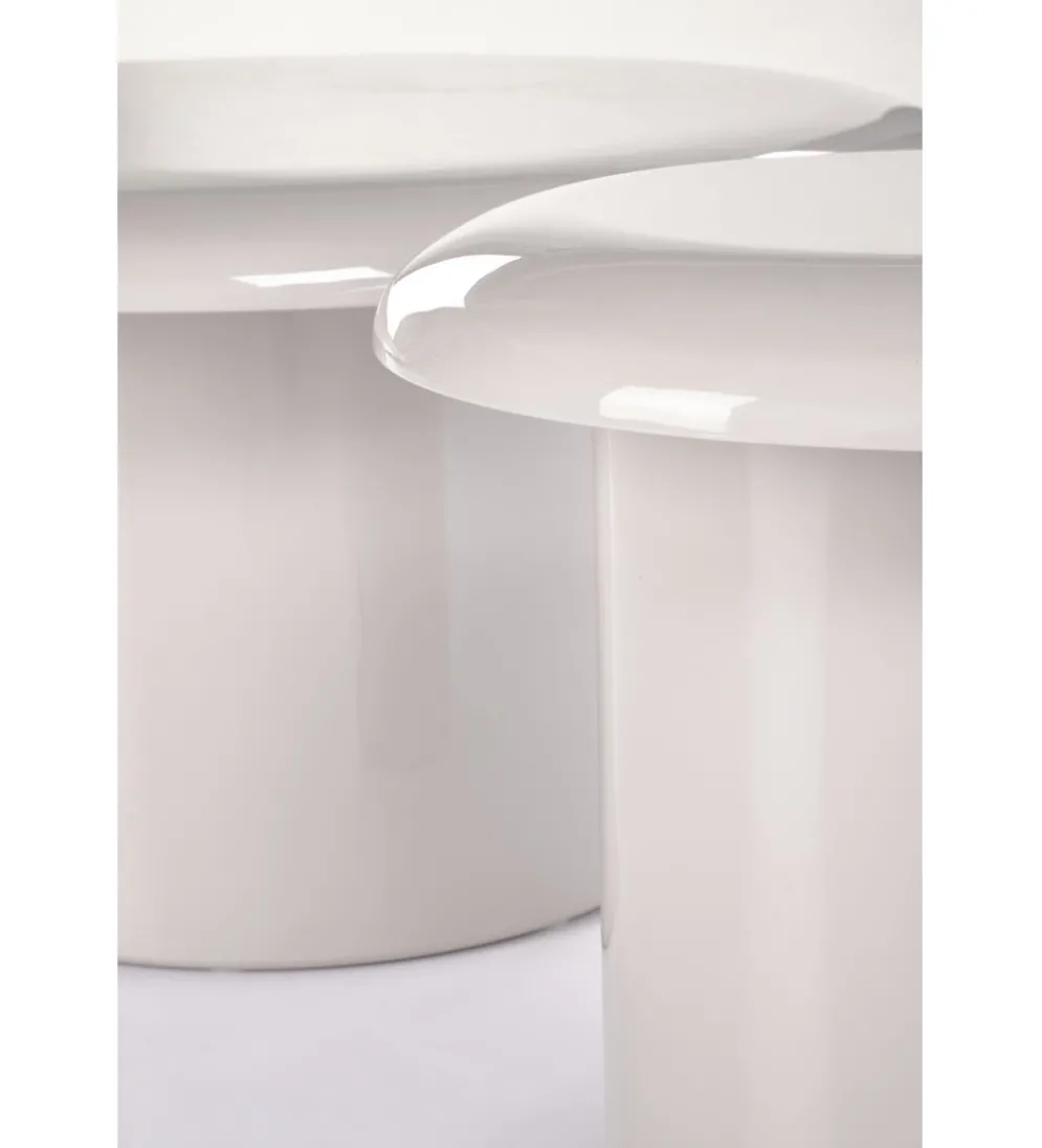 Stolik kawowy boczny LOARA 45 cm kaszmir