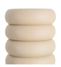 Stolik kawowy boczny MESTAKO 51 cm beżowy