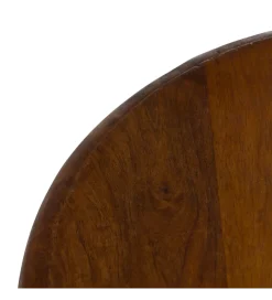 Stolik kawowy boczny ODEZANM 69 cm drewno mango