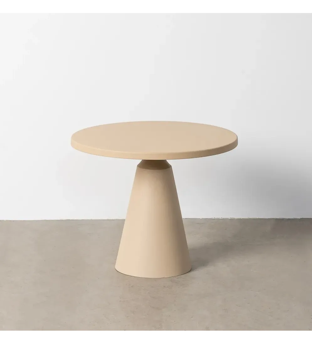 Stolik kawowy boczny OFERAN 50 cm taupe