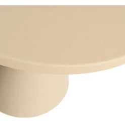 Stolik kawowy boczny OFERAN 50 cm taupe