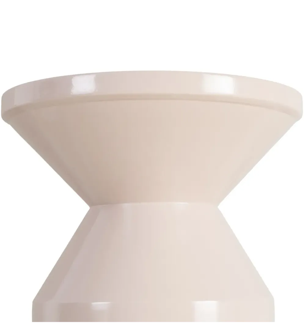 Stolik kawowy boczny PETARNO 47 cm biały