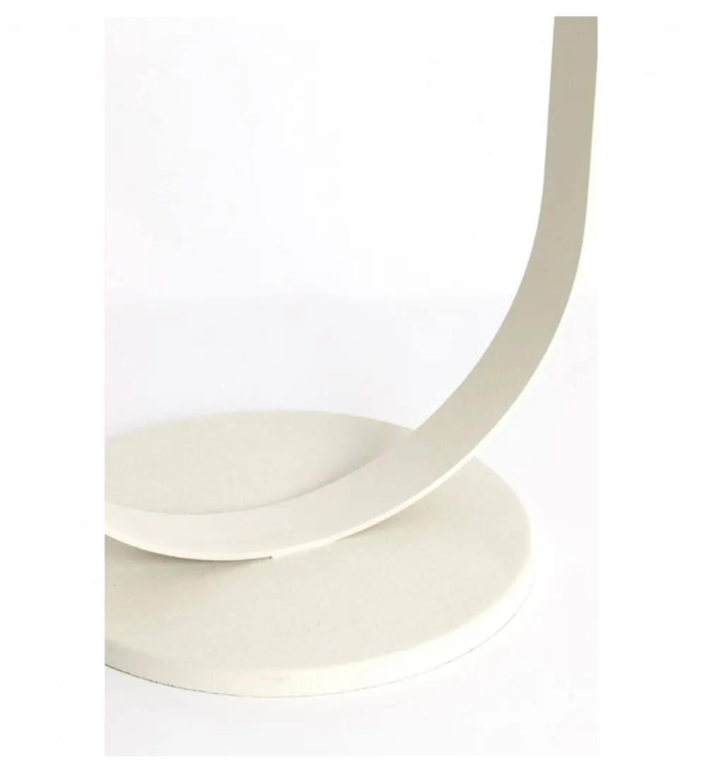 Stolik kawowy boczny TRIANA 65 cm kremowy mat