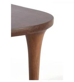 Stolik kawowy boczny ZULIO 50 cm drewno akacja