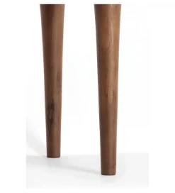 Stolik kawowy boczny ZULIO 50 cm drewno akacja