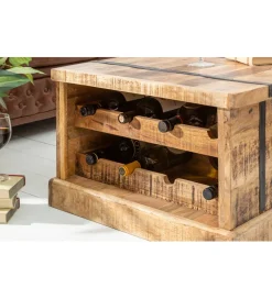 Stolik kawowy Bodega 100 cm drewno mango