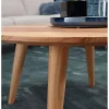 Stolik kawowy BOHA 75 cm drewno akacja