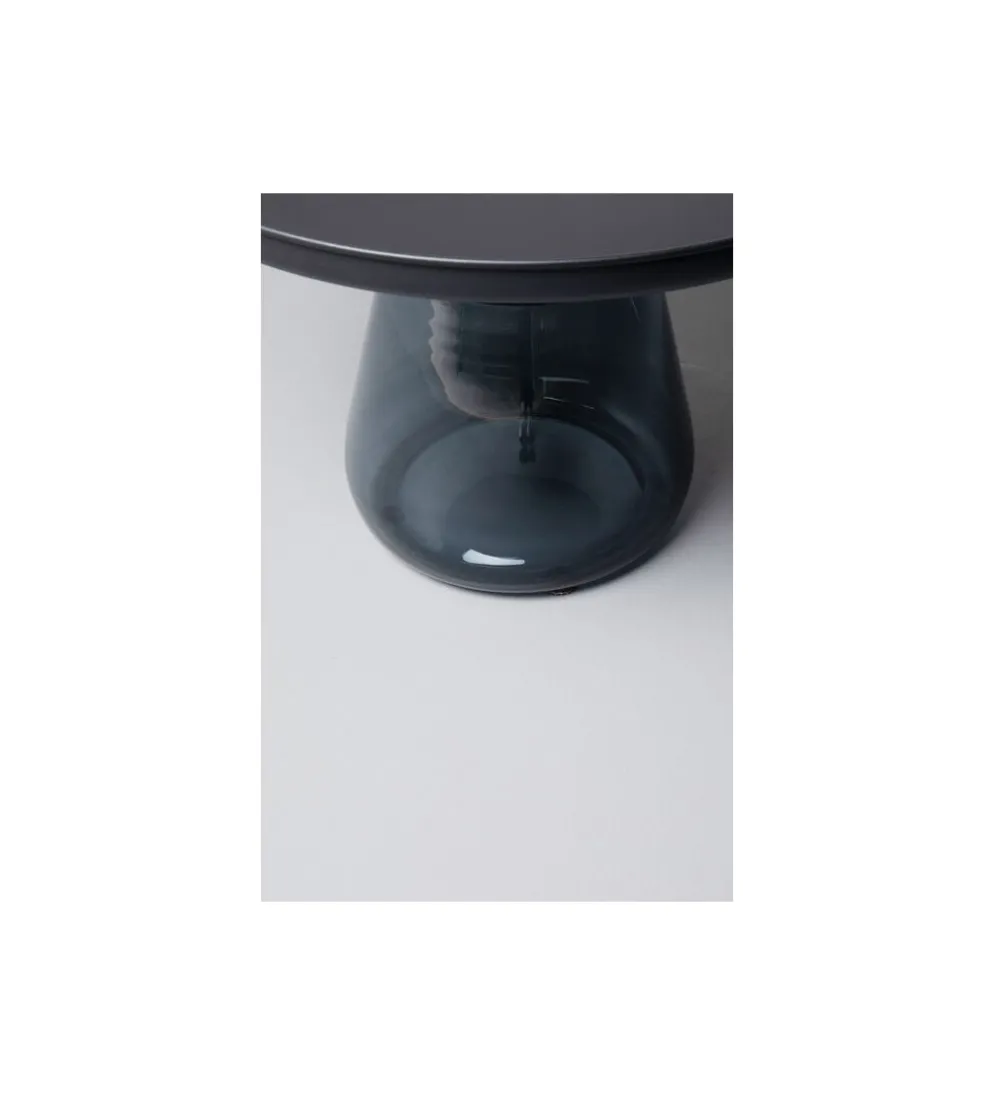 Stolik kawowy BOTTIGLIA 60 cm czarny