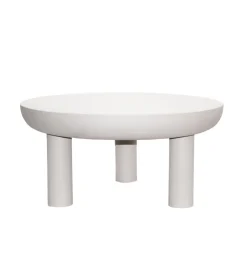 Stolik kawowy BRIX NIKO 85 cm biały