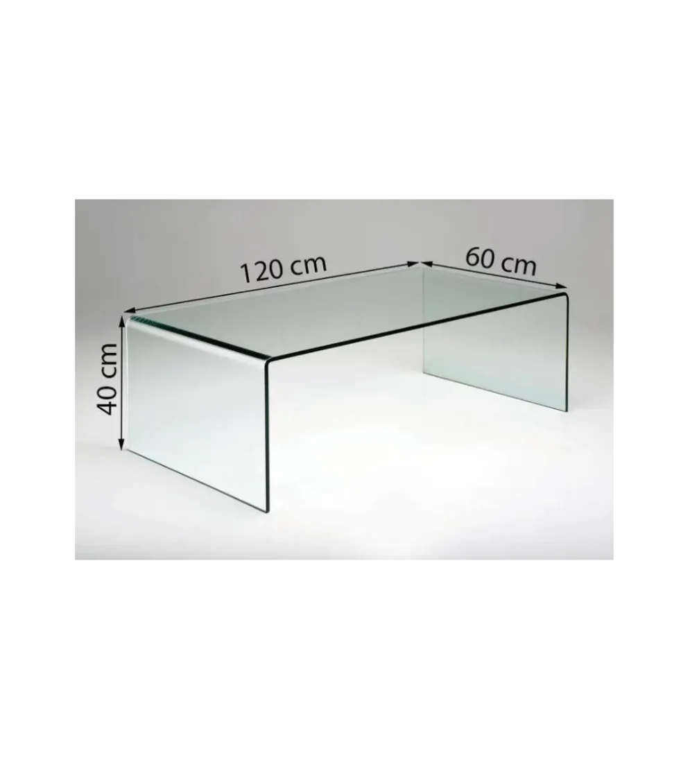 Stolik kawowy Clear Club Basic 120 cm x 40 cm