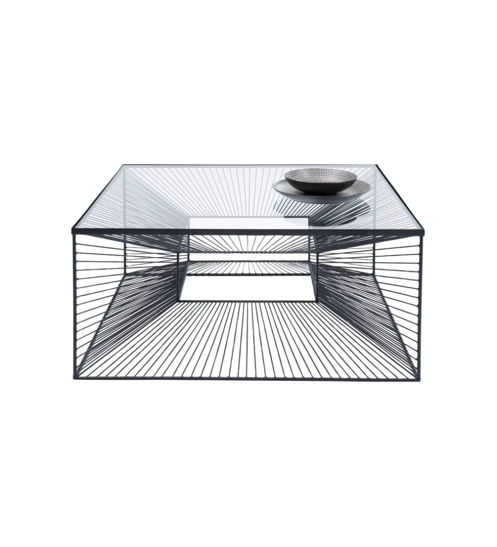 Stolik kawowy DIMENSION 80 cm czarny