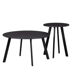 Stolik kawowy FER 40 cm czarny