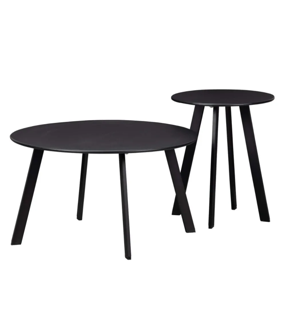 Stolik kawowy FER 40 cm czarny
