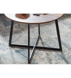 Stolik kawowy GLOBI 60 cm drewno sheesham