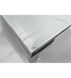 Stolik kawowy GLORIA 100 cm w optyce marmuru