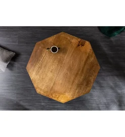 Stolik Kawowy GORAN II 69 cm drewno mango