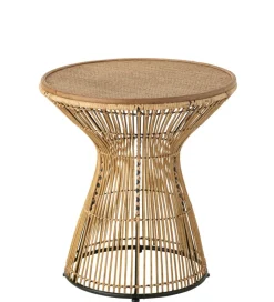 Stolik kawowy GROOVES 63 cm rattan