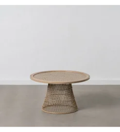 Stolik kawowy HAMUN 70 cm ratan