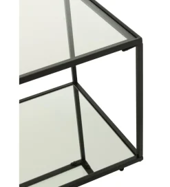 Stolik kawowy ITAGOT 50 cm czarny