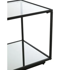 Stolik kawowy ITAGOT 50 cm czarny