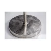Stolik kawowy Leaf 42 cm srebrny