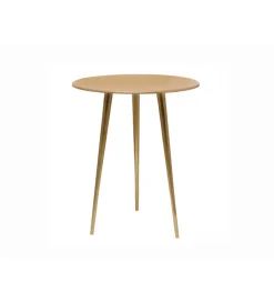 Stolik kawowy Luma 40 cm musztardowy