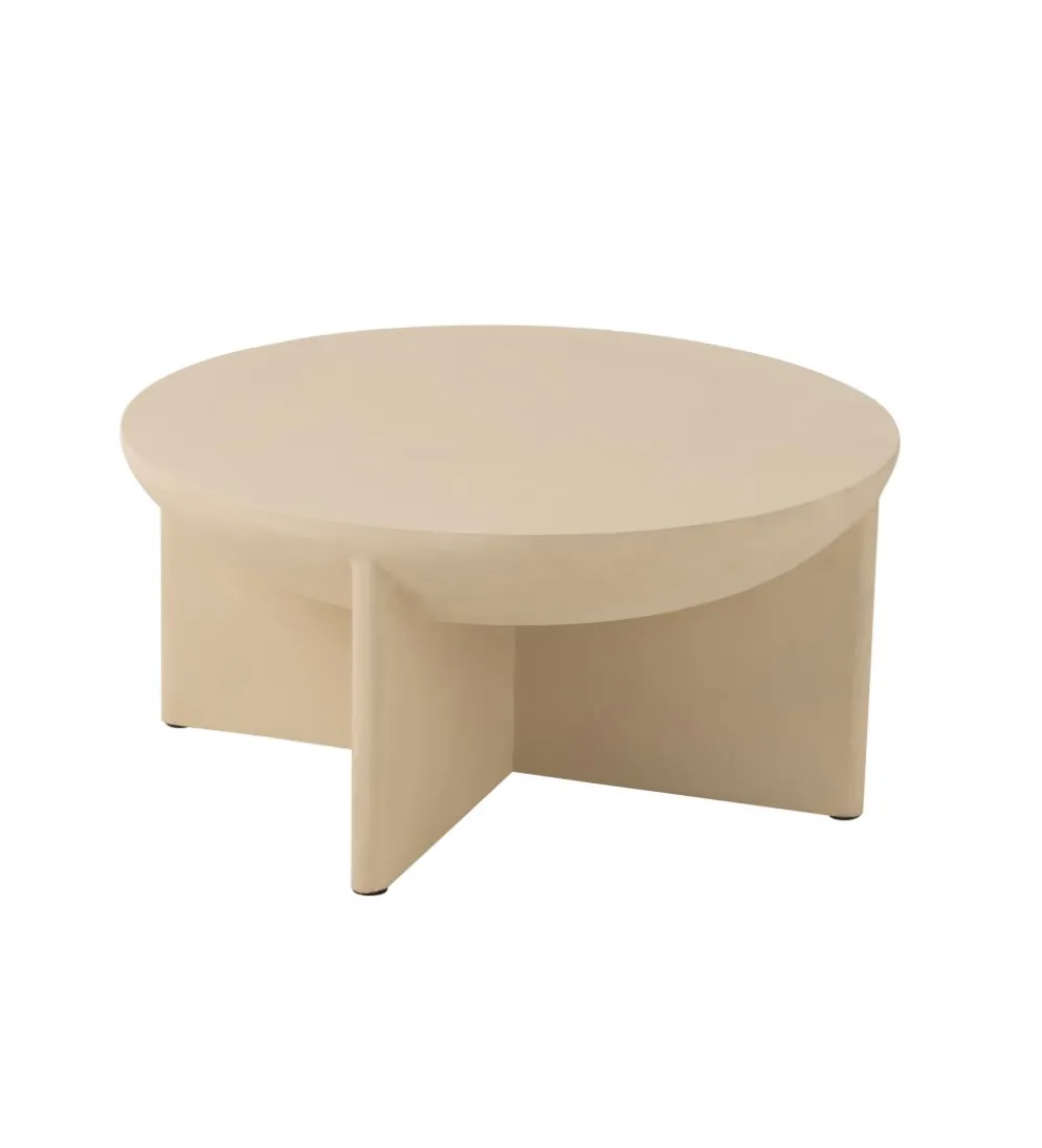 Stolik kawowy MAARK 90 cm drewno mango