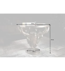 Stolik kawowy Matador 56 cm brązowy
