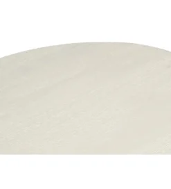 Stolik kawowy PATO 120 cm drewno mango biała