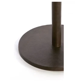 Stolik kawowy PAZO 61 cm czarny efekt marmuru