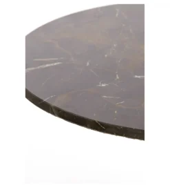 Stolik kawowy PAZO 61 cm czarny efekt marmuru