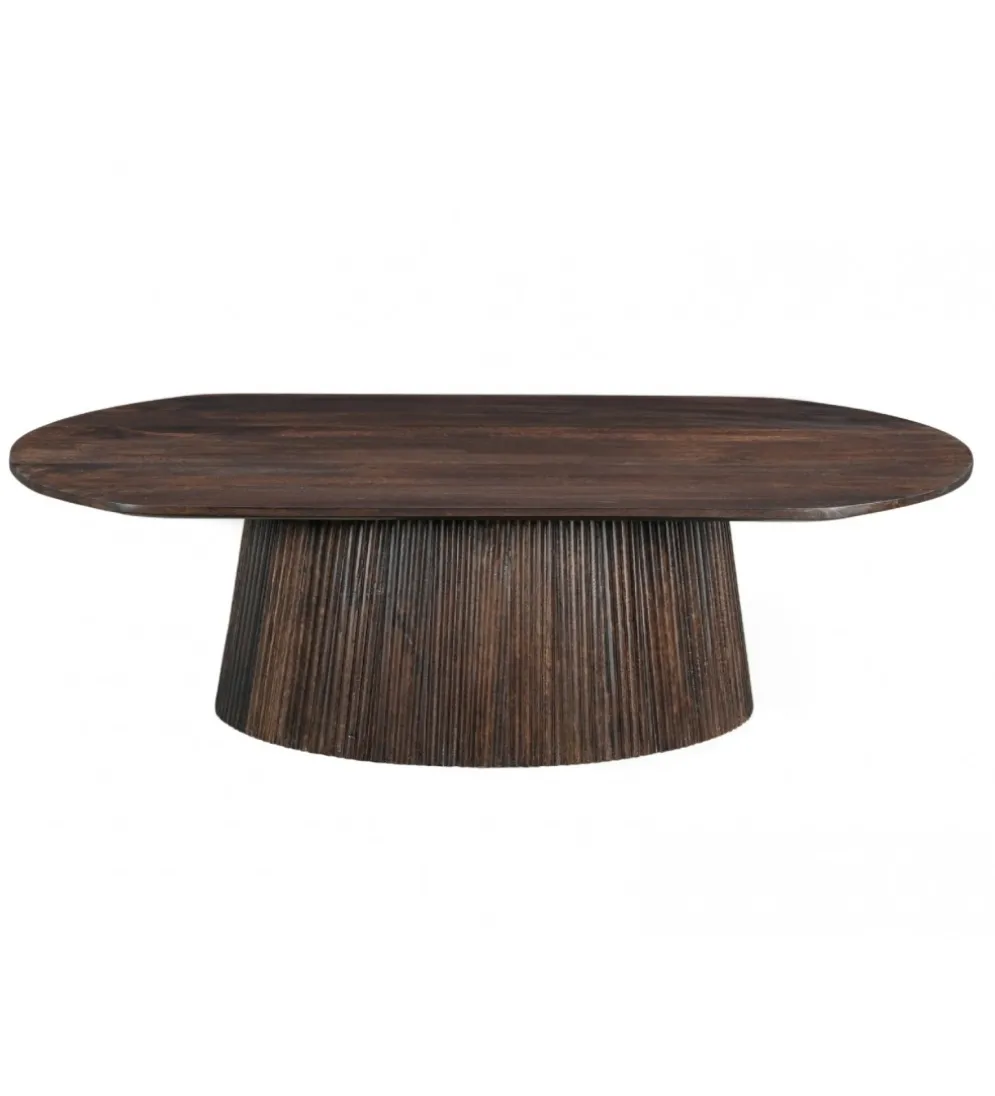 Stolik kawowy SELVETOR 120 cm w kolorze orzecha