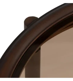 Stolik kawowy TERVO 75 cm ciemny brąz