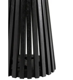 Stolik kawowy VINCENT 40 cm drewno mango czarny