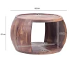 Stolik kawowy WOHNLING 60 cm drewno sheesham