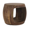 Stolik kawowy WOHNLING 50 cm drewno sheesham