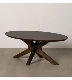Stolik kawowy YRITOD 110 cm drewno mango